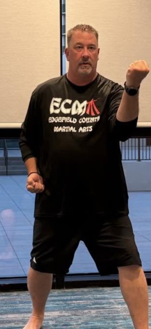 Sensei Shawn Risher, Chief Instructor and Owner of Edgefield County Martial Arts